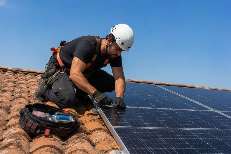 Maintenance et monitoring de panneaux solaires à Sélestat